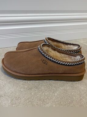 UGG Men's Chestnut Tasman Suede Slip-On Loafers